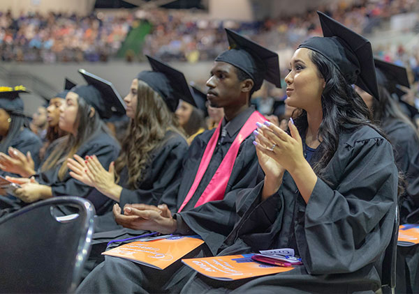 Students at Graduation